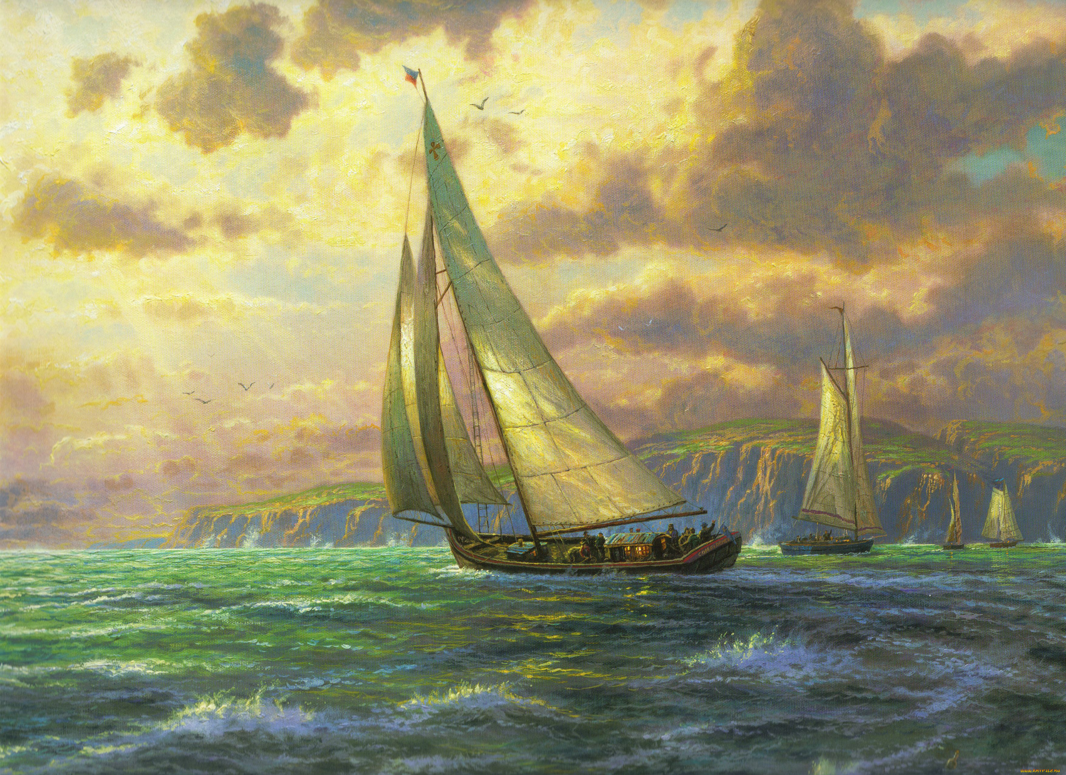 thomas, kinkade, , , , new, horizons, , , , , 